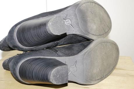 Polokozacky marco tozzi vel.37 cerne, marco tozzi,37