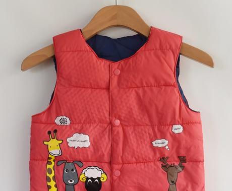 Zateplená vesta vel. 110, 110