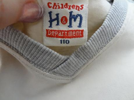 4 trička s dlouhým rukávem vel. 110, 110