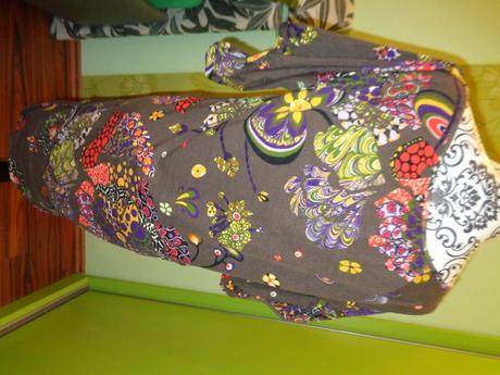 Květovaný top nebo minišaty, miss sixty,42