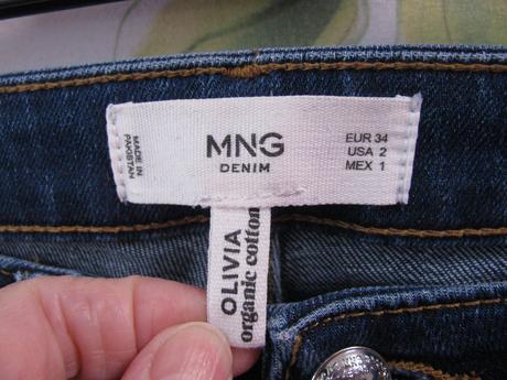 Elastické džíny, skiny mng denim, 34