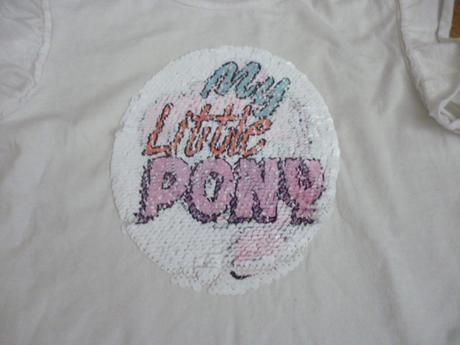 Triko pony měnící flitry 9-10, 140