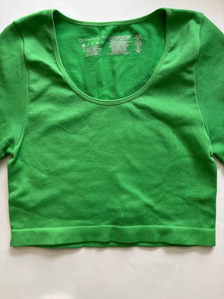 Triko sportovní crop top - v.m, primark,m