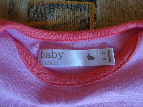 Tričko dl.r. růžové s motýlkem, vel. 62, m&co,62