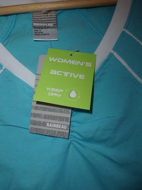 Sportové tričko s řasením, m