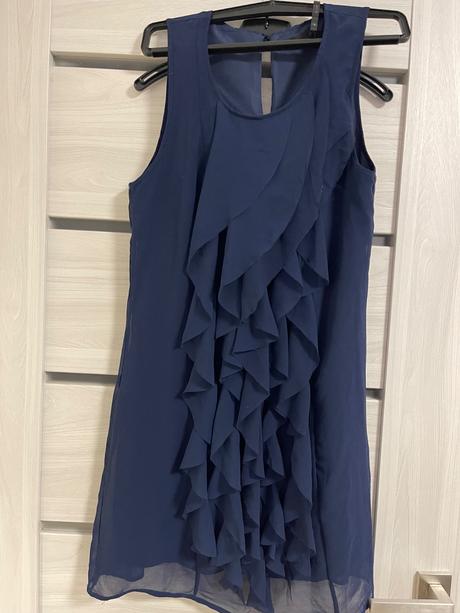 Damske tm.modre saty, vero moda,s