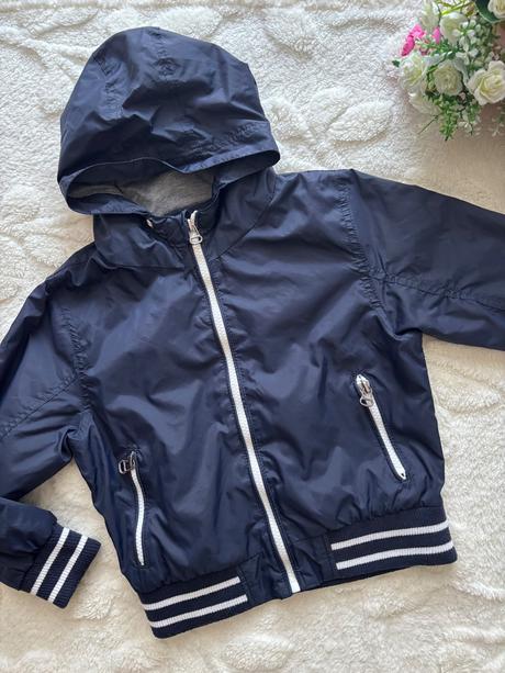 Bunda/ větrovka- v.6/7 let modré barvy, rebel,122
