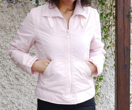 Slaba ruzova bundicka xs mango, mango,xs