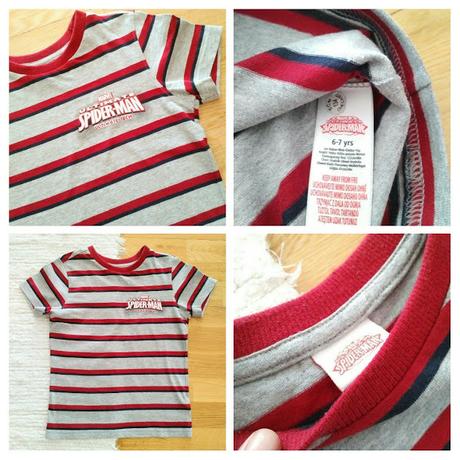 Spider man tričko 6-7let , 116 - 122, marvel,122