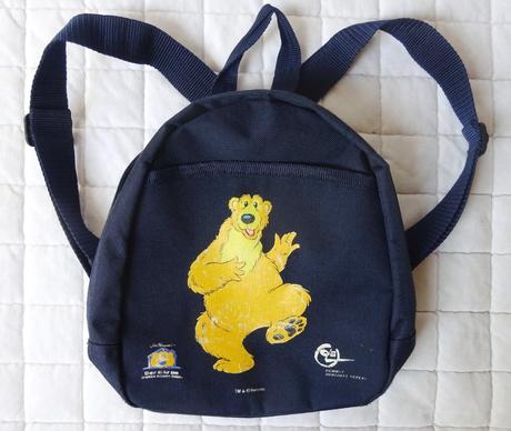 Batůžek s medvědem,