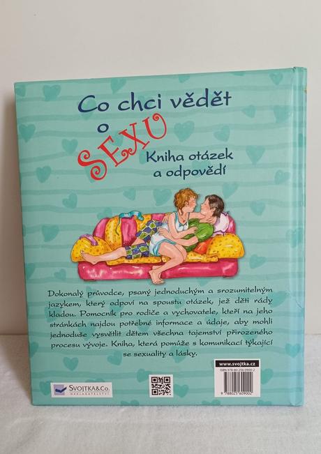 Naučná kniha - co chci vědět o sexu, kniha otázek,
