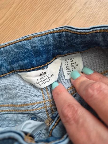Rifle h&m, vel. 104, h&m,104