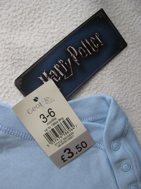 Kojenecké bavlněné body harry potter, george,68