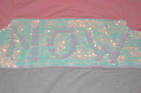 158 164 dívčí teplá mikina s měnícími flitry, lewro,158