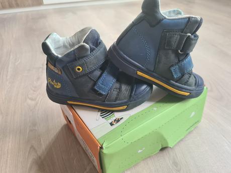 Chlapecké kožené boty ponte zo 23, 23