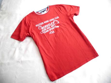 Červené, tommy hilfiger,xl