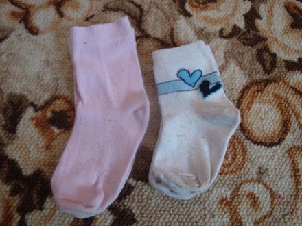 Ponožky pro holčičky - 2 páry, vel. 24/25, 24