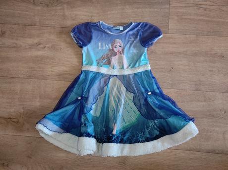 Karnevalový kostým elsa frozen ii vel. 98, 