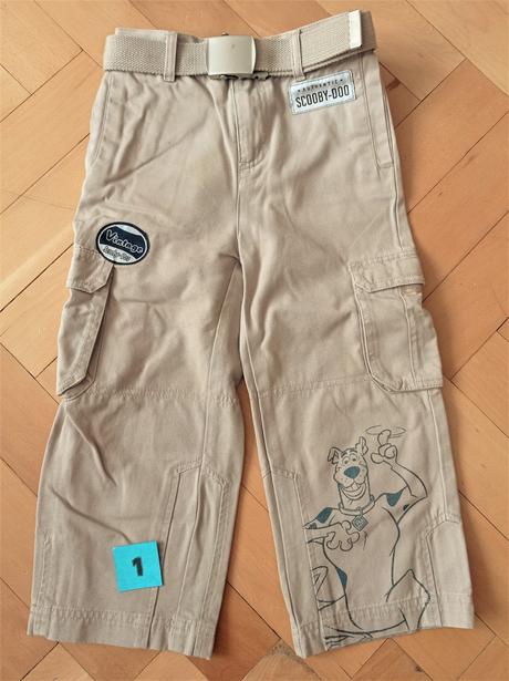 Kalhoty 98/104 scooby doo, st. bernard,104