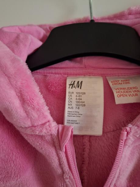 Overal dívčí overal vel. 122 / 128, h&m,122