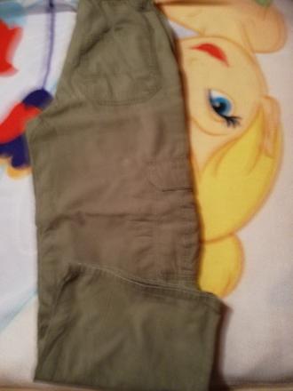 Kalhoty dívčí, plátěné, vel. 140/146 (10-11 let), h&m,140