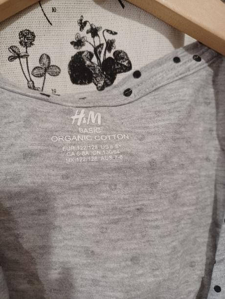 Kardigan s puntíky h&m 122/128, h&m,128