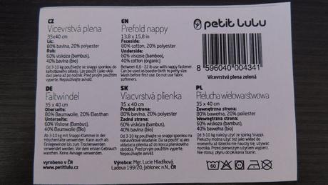 Vícevrstvé plenky, petit lulu