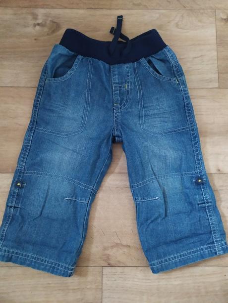 Riflové kalhoty / tříčtvrťáky, george,86