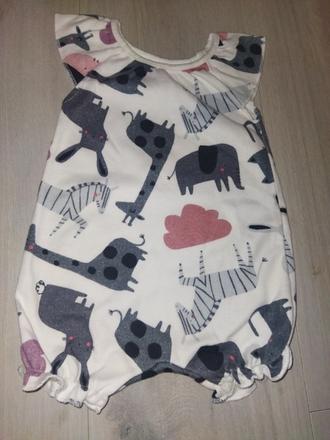 Letní overal se zvířátky 62 next, next,62