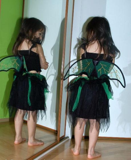 Karnevalový kostým netopýrka čarodějnice,