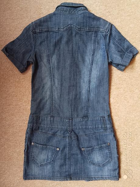 Šaty riflové zn."dromedar" vel."m", dromedar,m