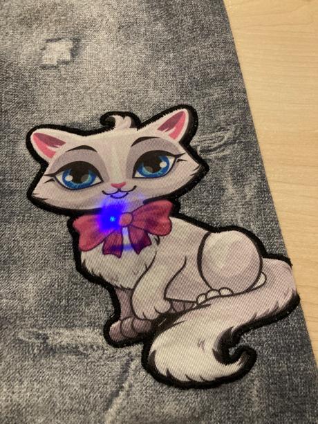 Zateplené legíny - svítící, 116