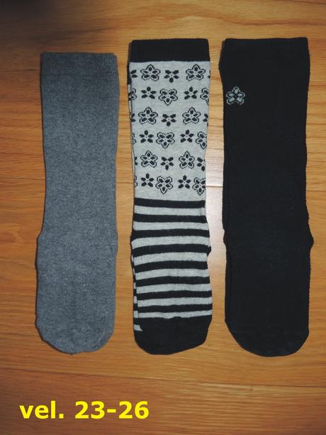 Ponožky+podkolenky pro holky, 