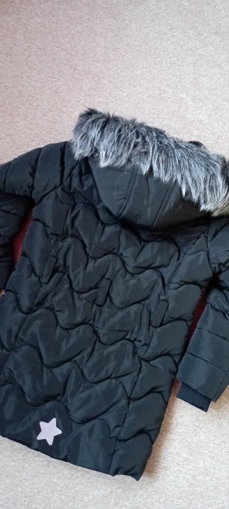 Dlouhá bunda/kabát zn."f&f" vel."128", f&f,128