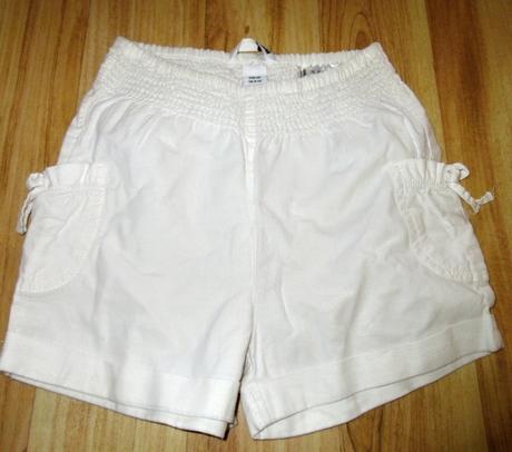 Plátěné kraťase, h&m,110