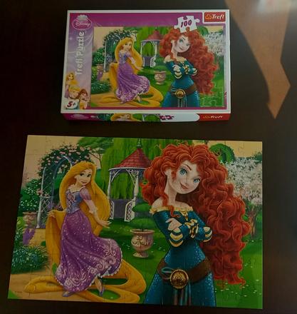 Puzzle - locika a rebelka,