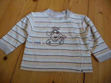 Sametová mikinka/kabátek, baby,68