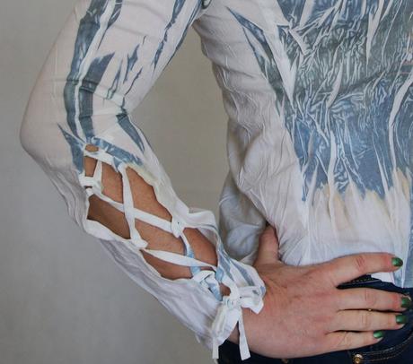 Košile s crash efektem promod vel.s, promod,s