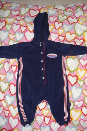 Fleecový overal, 74