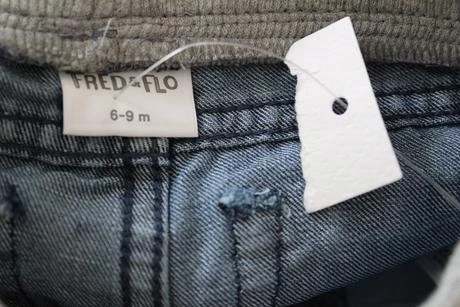 Džíny vel. 6 - 9 m, f&f,74