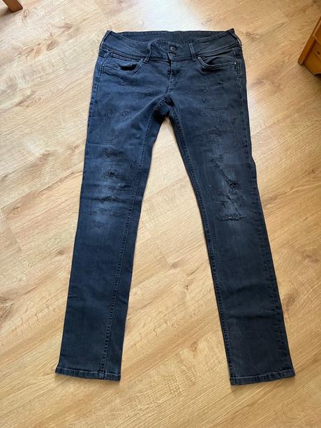 Dřené džíny, rifle pepe jeans, pepe jeans,m