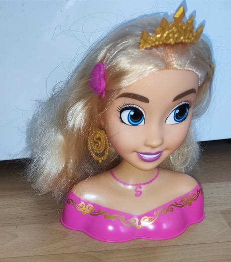 Česací panna sparkle girlz + kreativní sada, 