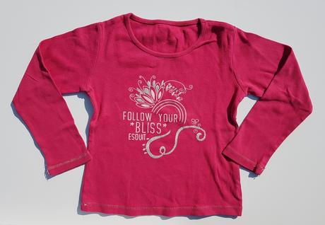 F136 dívčí triko s dlouhým rukávem vel. 98-104, 98