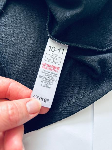 Halenka s límečkem černá - v.10/11 let, george,146