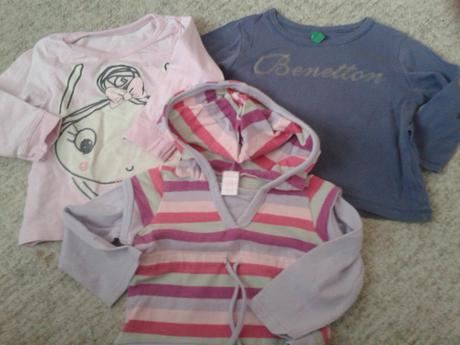 3x tričko matalan, benetton, reserved, benetton,80