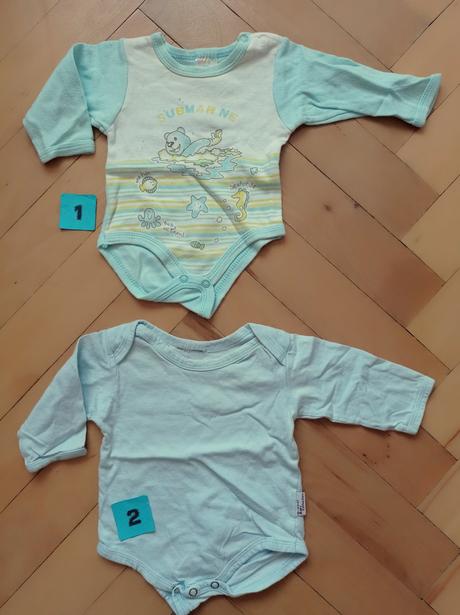 Body dlouhý rukáv 50-56, 50