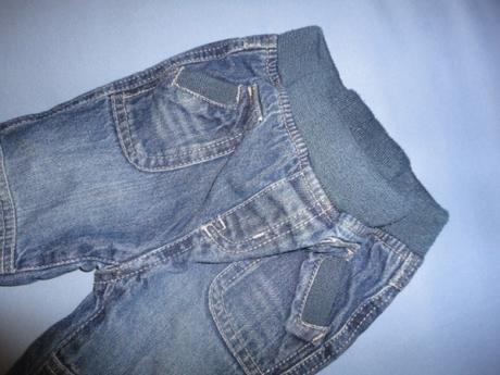 Pohodlné riflíky do rantlu f+f, vel. 6-9 měsíců, f&f,74