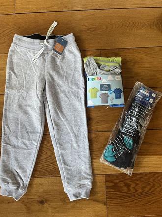 Set nového oblečení - 6ks, vel. 110/116, 104–116