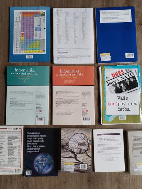 Učebnice pro střední školy, přípravy k maturitě, 