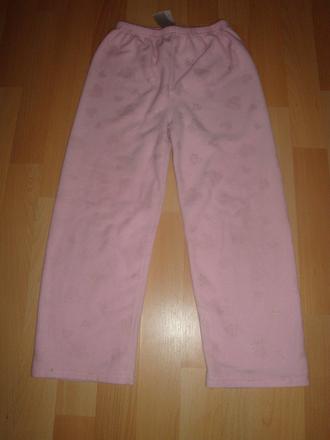 Tepláky fleecové - růžové, vel. 116, primark,116